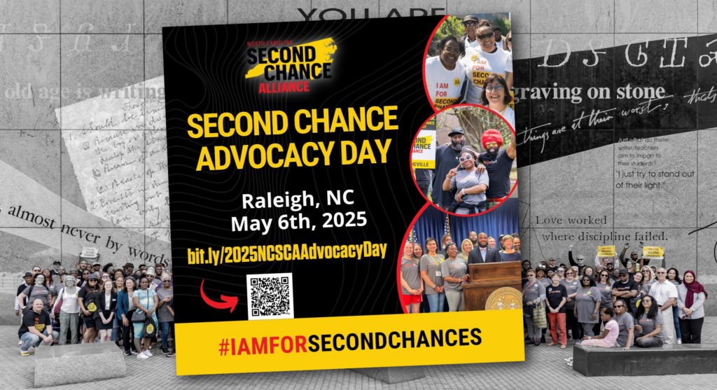 Second Chance Advocacy Day is May 6, 2025!
